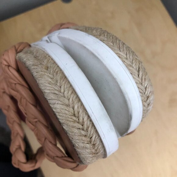 MARC FISHER Jaimee Espadrille Leather Slides - Picture 9 of 11